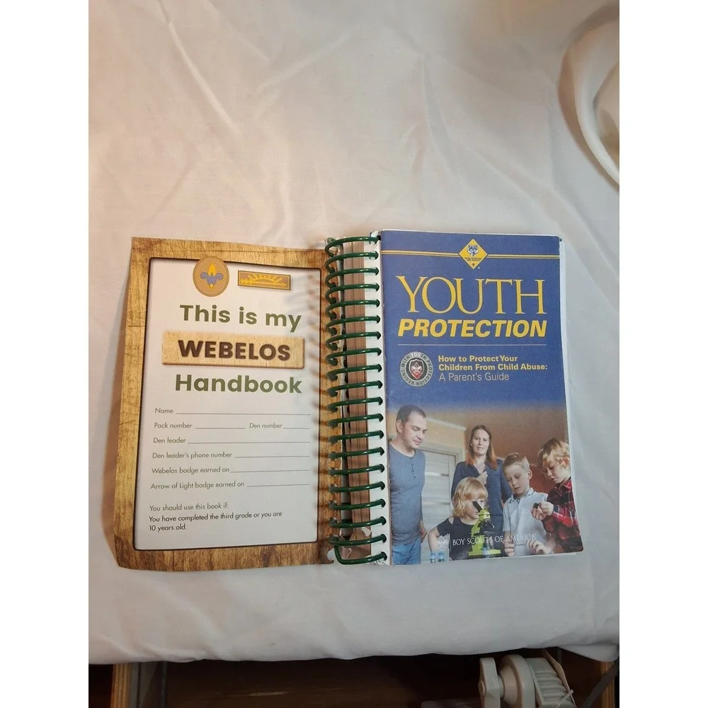 Boy Scouts of America Webelos Cub Scout Handbook Spiral Bound 2018 Printing
